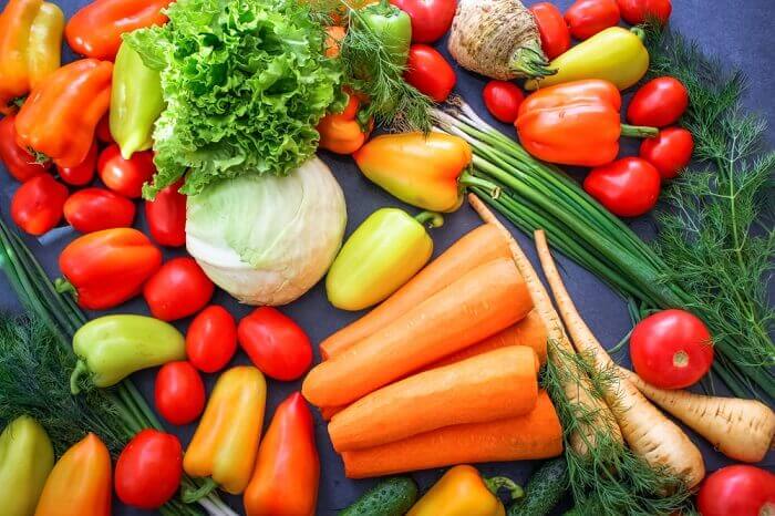 Chế độ ăn nhiều rau củ quả có lợi cho bệnh nhân viêm gan B